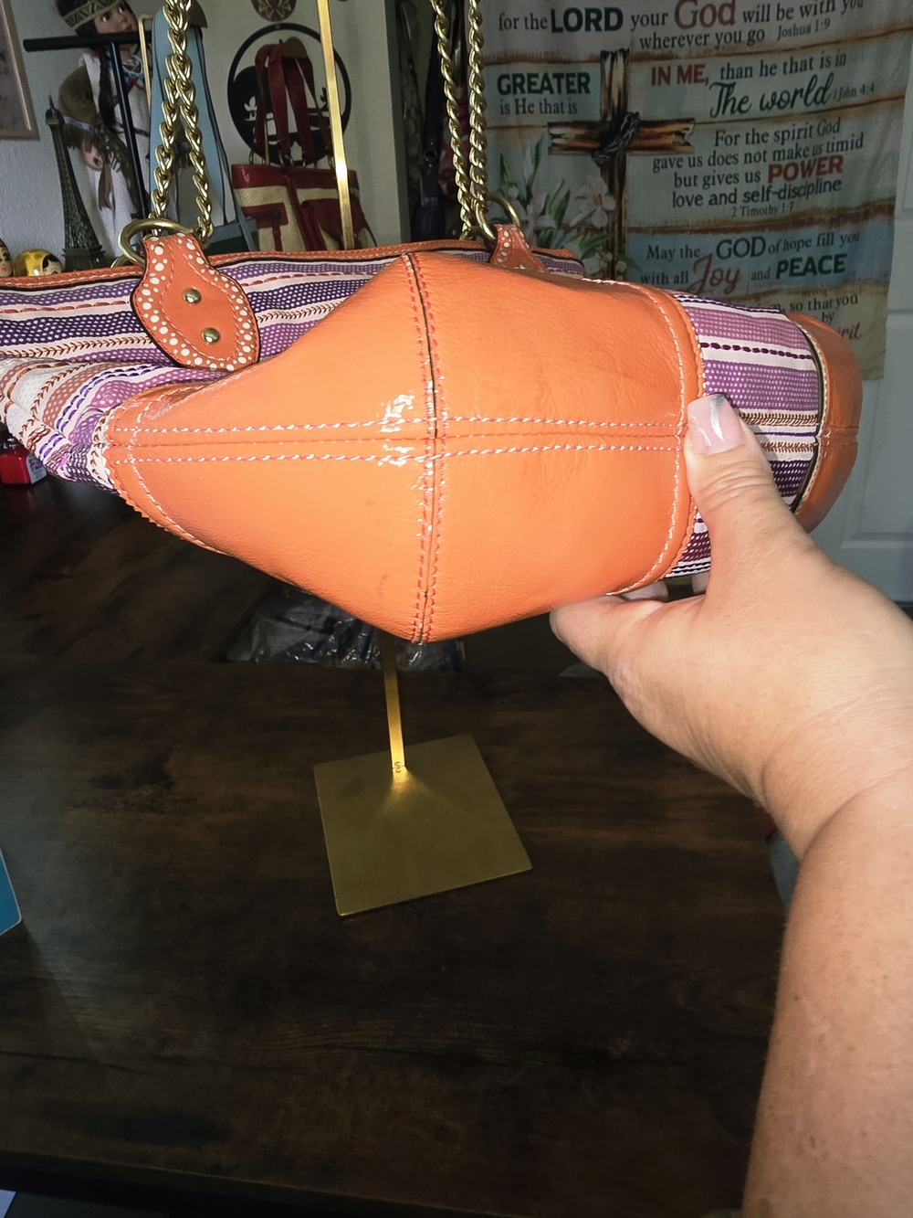 Coach Poppy Sequin Small Tote #23843 - Picture 8 of 12